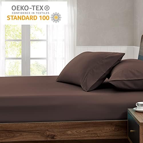 FreshCulture Twin XL Fitted Sheet Only - Hotel Quality Fitted Sheet
