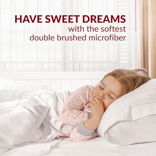 Mellanni Iconic Pillowcases Set of 2 (King, Taupe)