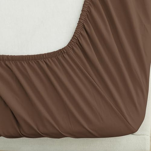 Mocassi Twin XL Fitted Sheet - Deep Pocket Cooling Sheets up to