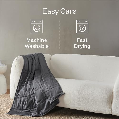 Baloo Weighted Blanket for Adults 25 lb King (Midnight, 80"x87")