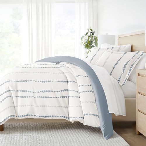 Linen Market Duvet Cover King Size (Navy) - Experience Hotel-Like