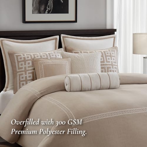 Madison Park Signature Oversized Queen Comforter Set, Luxury Hotel