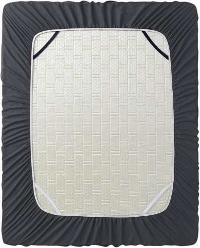 Hearth & Harbor Extra Deep Pocket California King Fitted Sheet, Dark