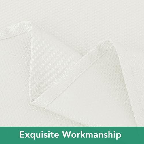 Textured Ivory Tablecloth Rectangle-Fabric Spillproof Table Cloths