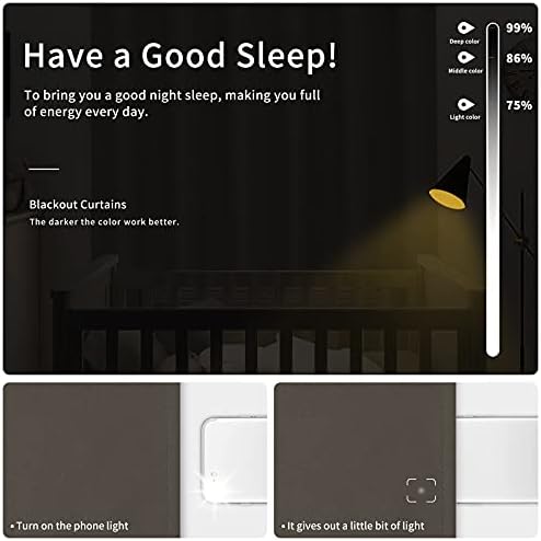 Easy-Going Thermal Grommet Blackout Curtains, 2 Panels 42x72 in, Taupe