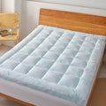 Favorland Mattress Topper Queen Size - Cooling Extra Thick Breathable