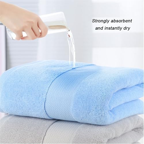 Soft Towel Bath Towels 6 Piece Towel Set,2 Bath Towels 2 Hand Towels 2