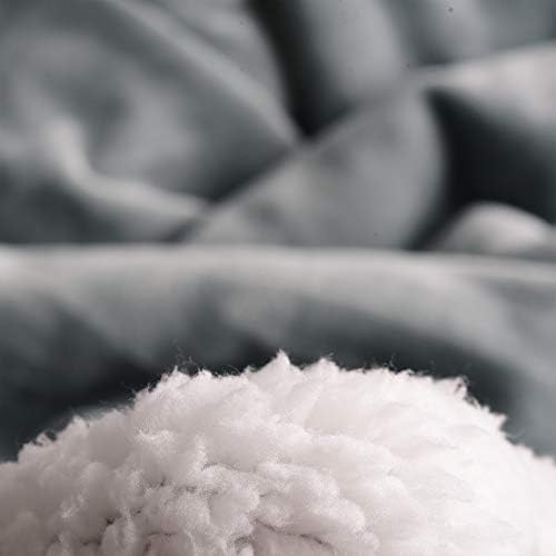 EDOW Faux Sherpa Flannel Throw Blanket, 600GSM Thickened Reversible