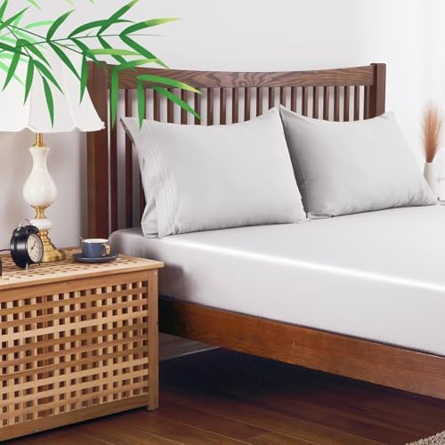 Fitted Sheet 1 Pack King Size Only Viscose Derived from Bamboo,400