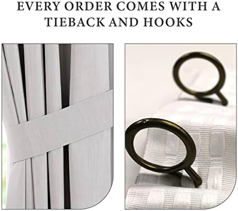 100% Polyester Double Pinch Pleated Blackout Window Curtain Panels &
