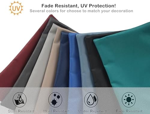 Sigmat Waterproof Outdoor Pillow Covers Fade Resistant Decorative