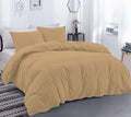Duvet Cover Set 3 PC with Zipper & Corner Ties 100% Egyptian Cotton