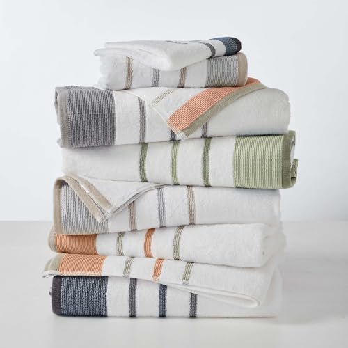 Great Bay Home Decorative Hand Towel Set - Cotton 4 Pack 26x16 Hand