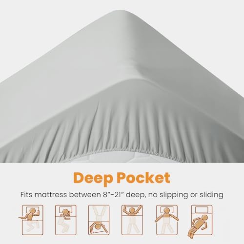 MATBEBY Queen Size Mattress Pad - Cooling Breathable Mattress Topper