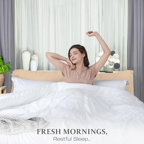 Duvet Cover Set Full/Queen (90"x90") Inch Size - 3 Piece 100% Egyptian