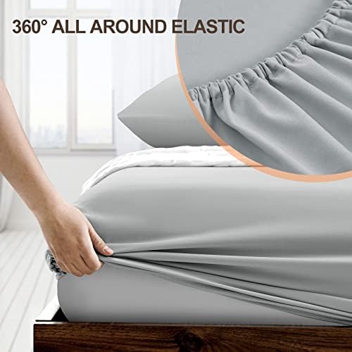 FreshCulture Twin XL Fitted Sheet Only - Hotel Quality Ultra Soft &