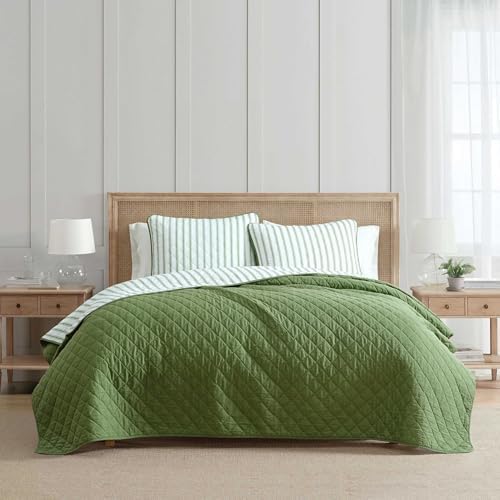 Martha Stewart - King Quilt Set, Lightweight Bedding, 3-Piece Set
