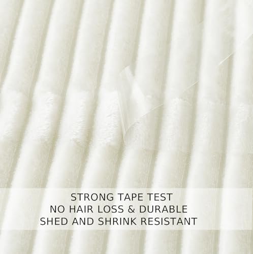 Cuddly Blanket King Size, Fluffy Fleece Blanket, Warm and Soft Blanket