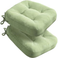 Codi Dining Chair Cushions 2 Pack, Thick Memory Foam Kitchen Seat Pads
