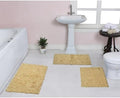 Home Weavers Modesto Collection 100% Cotton Tufted Bath Rugs, Extra