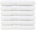 Lightwind 6 Pack Premium 100% Cotton Hand Towels, Absorbent Bathroom