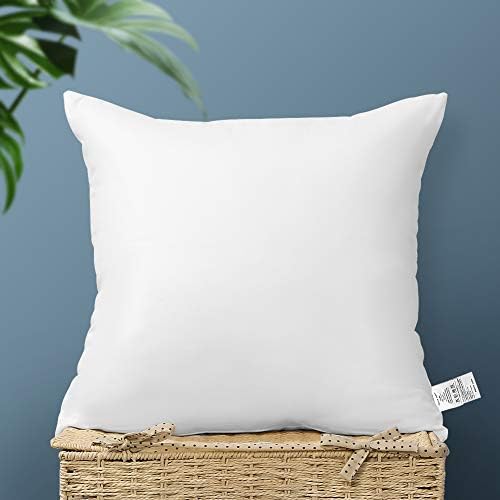Artscope Premium Throw Pillow Insert Square Form Cushion Stuffer for