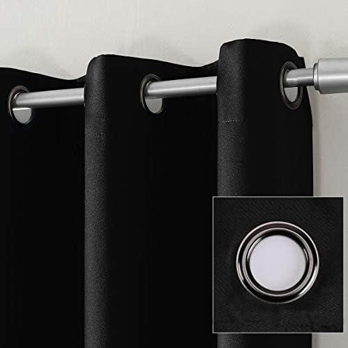 Sun Zero Nordic 2-pack Theater Grade Extreme 100% Blackout Grommet