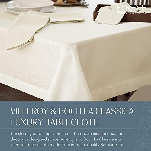 Elrene Home Fashions Villeroy & Boch La Classica Linen Tablecloth
