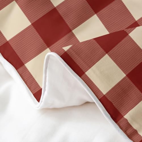 Castle Fairy Geometric Grid Girls Bedding Set Twin Size 100% Cotton