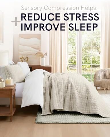 YnM Velvet Weighted Blanket, Ultra-Soft Heavy Bed Blankets, Heavy