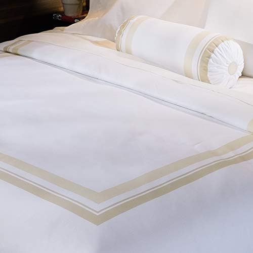 Marriott Block Print Duvet Cover - Hotel Ultra-Soft, Breathable Cotton