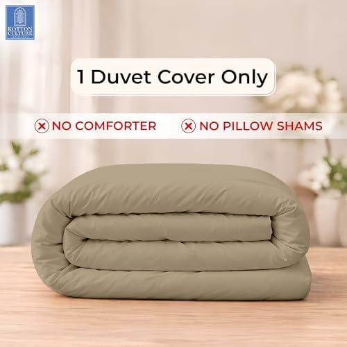 Kotton Culture 1 Pc Duvet Cover Queen Size/Full Size-100% Egyptian