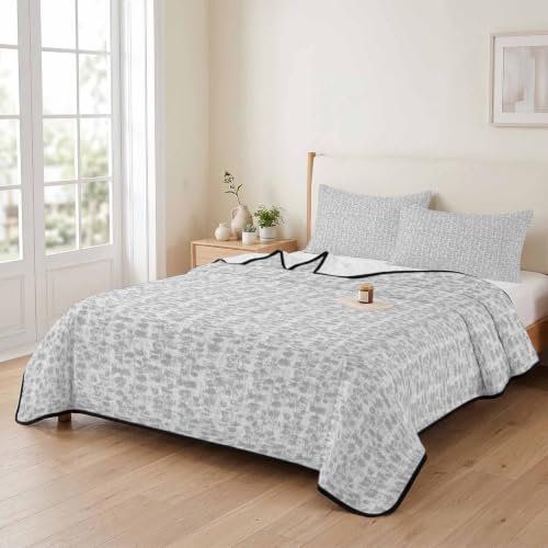 Vintage Gray King Size Down Alternative Comforter, Lightweight