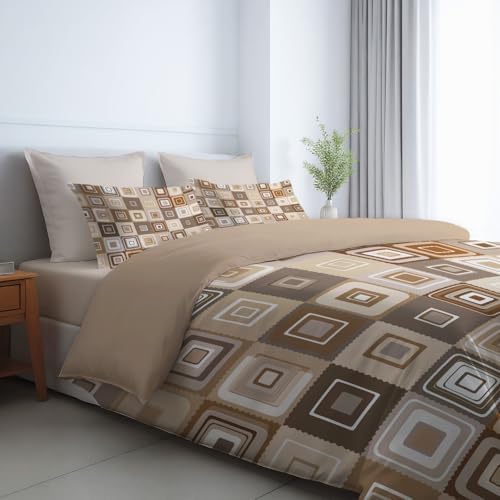 Cozy Lightweight Duvet Cover Set Microfiber Bedding Set Minimalist
