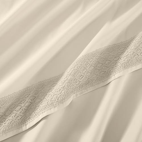 Modern Threads 4 Piece Microfiber Sheet Set – Soft Cooling Bed Sheets
