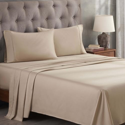 SUPERIOR 400 Thread Count Egyptian Cotton Sheet Set, Bedroom Sheets