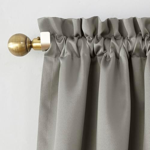 Sun Zero Barrow Energy Efficient Rod Pocket Curtain Panel Pair