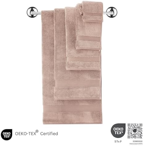 Classic Turkish Towels CTT - Luxury 6 Piece Towel Set, 100% Turkish