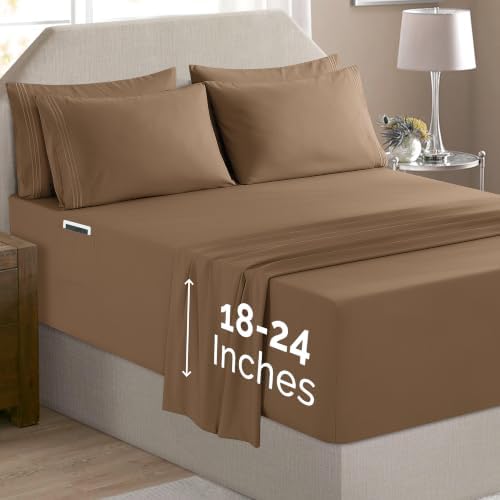 Elegant Comfort Luxury Soft 6-Piece 1500 Premium Hotel Quality Bed