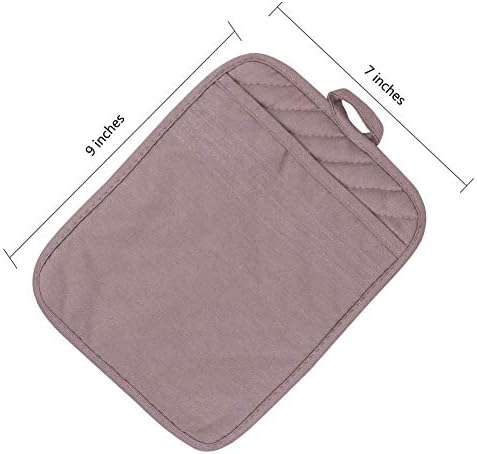 Anyi Pot Holders for Kitchen Heat Resistant, Cotton Hot Pads for