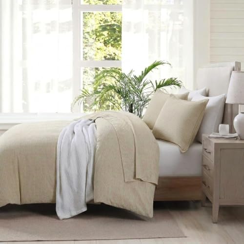 Tommy Bahama - King Duvet Cover Set, Breathable Cotton Bedding with