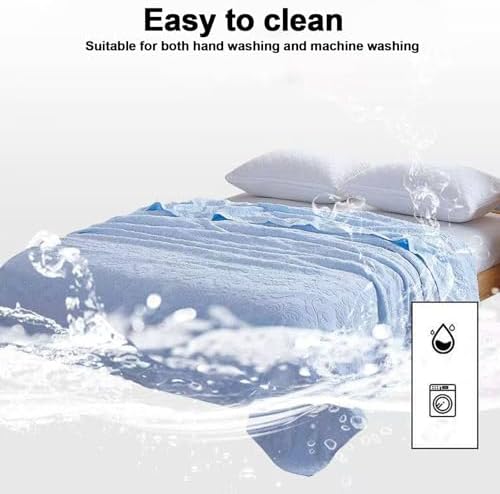 Soft Comfy Breathable Cotton Blanket,Solid Color Bed Blanket Full Size