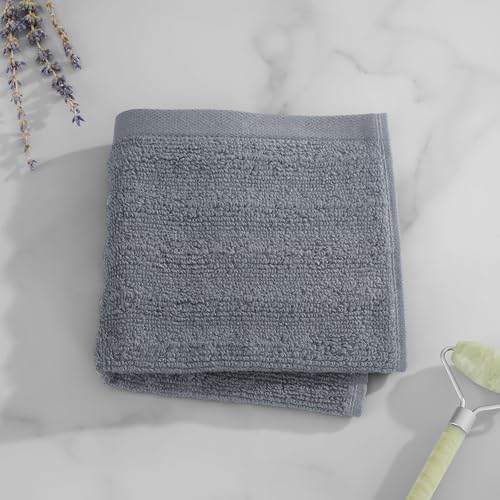 Performance Cotton 6-Piece Bath Towel Set, Super Soft Quick Dry Fade