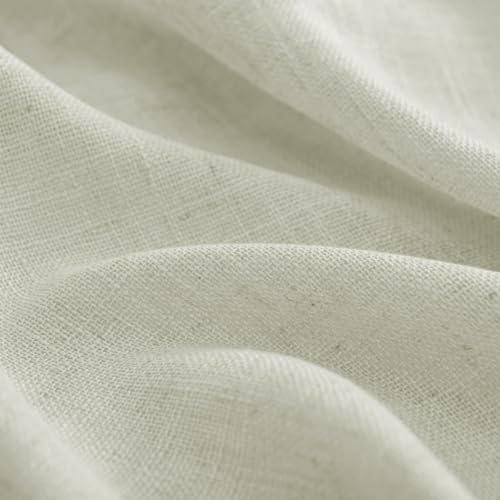 Joydeco Linen Curtains 84 Inch Length 2 Panel Sets,Light Filtering