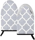 Gray Morocco Oven Mitts and Pot Holders Set 2 Pcs