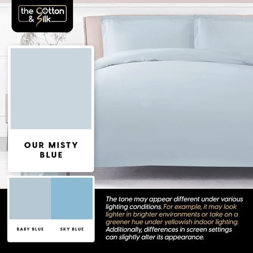 Long-Staple Cotton Duvet Cover Set - Queen Size