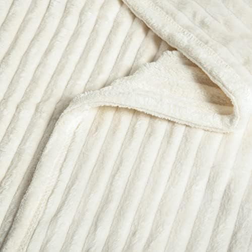 Vessia Flannel Fleece Throw Blanket for Couch,Sofa,Bed(50x70inch)