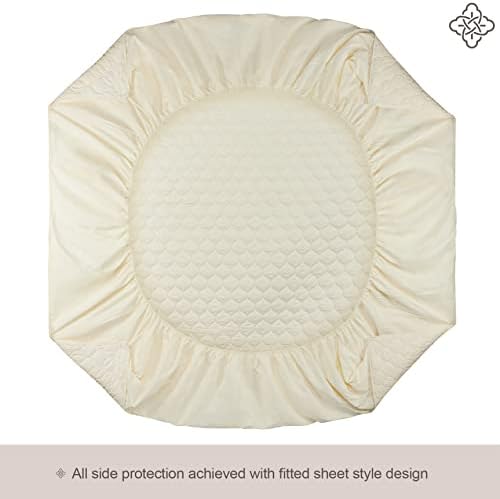 Bioweaves 100% Organic Cotton Mattress Pad Cover, GOTS Certified