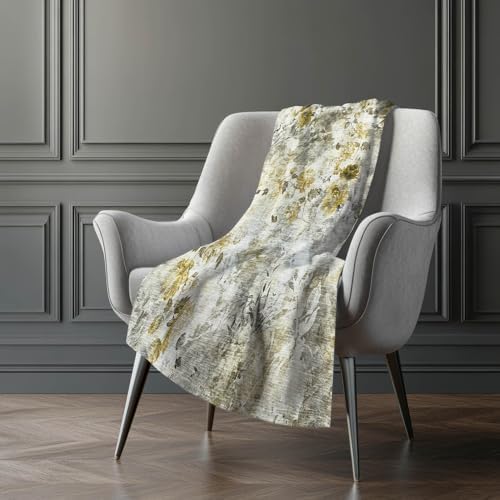 Addison Rugs ASB724 Taupe 50" x 70" Oversized Sherpa Throw Blanket