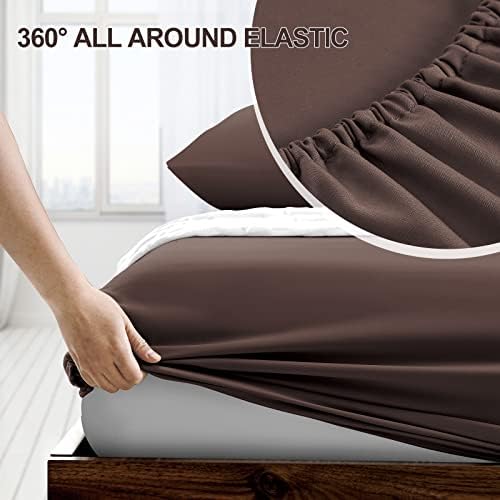 FreshCulture Twin XL Fitted Sheet Only - Hotel Quality Fitted Sheet